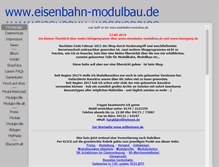 Tablet Screenshot of eisenbahn-modulbau.de